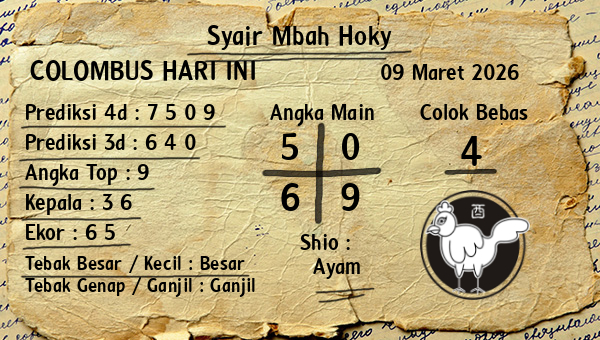 Prediksi Colombus
