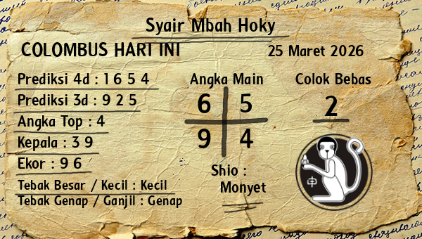 Prediksi Colombus