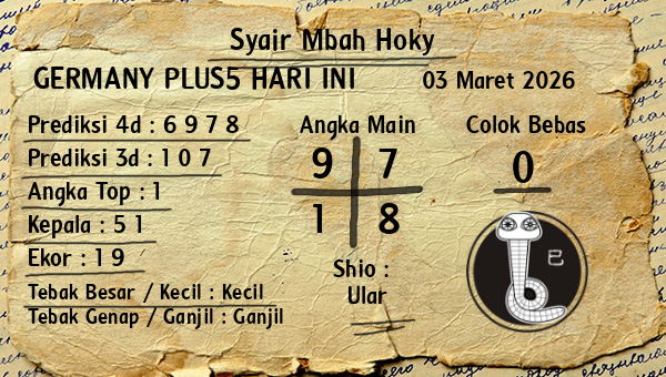 Prediksi Germany Plus5
