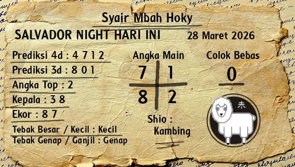 Prediksi Salvador Night