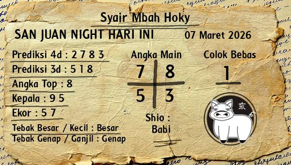 Prediksi San Juan Night