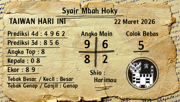 Prediksi Taiwan
