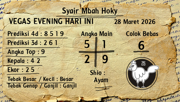 Prediksi Vegas Evening
