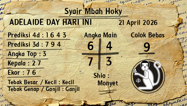 Prediksi Adelaide Day