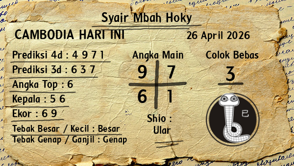 Prediksi Cambodia