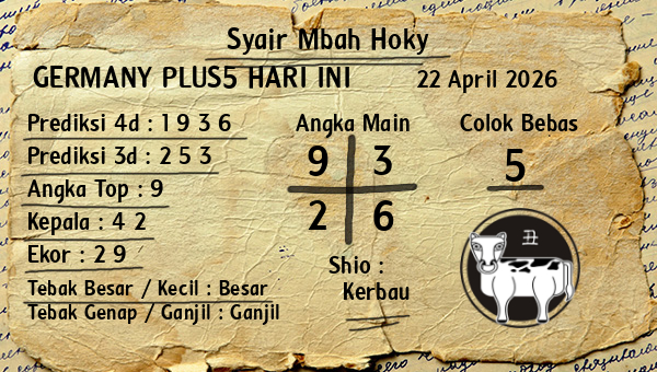Prediksi Germany Plus5