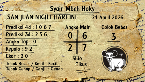 Prediksi San Juan Night