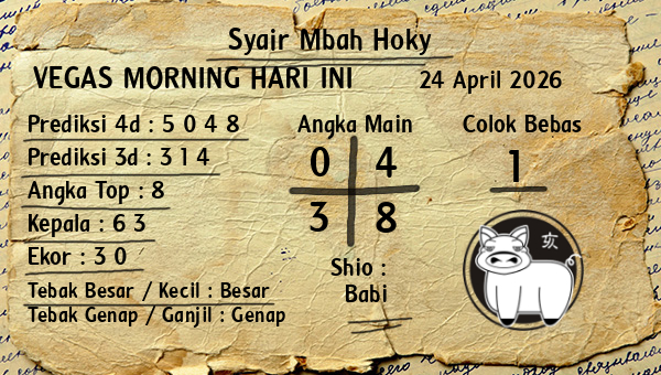 Prediksi Vegas Morning