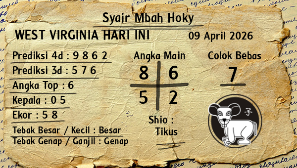 Prediksi West Virginia