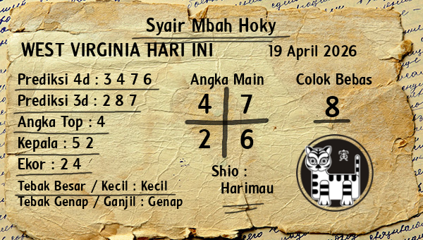 Prediksi West Virginia