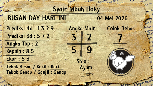 Prediksi Busan Day