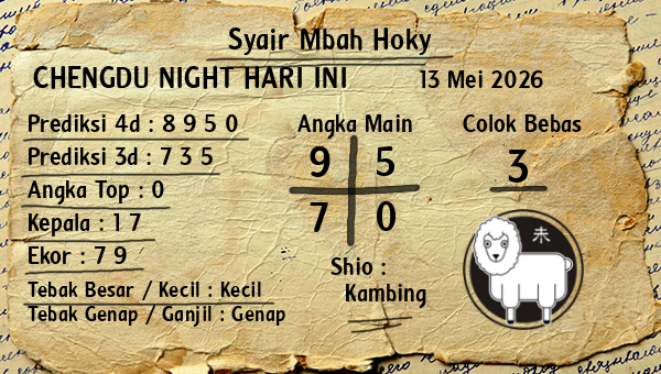 Prediksi Chengdu Night