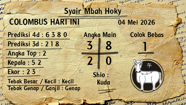Prediksi Colombus
