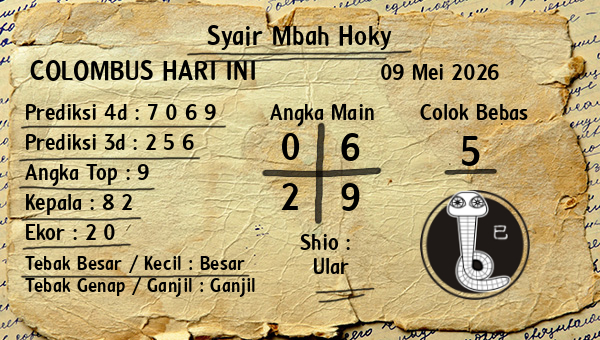 Prediksi Colombus