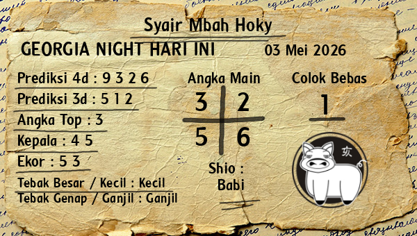 Prediksi Georgia Night