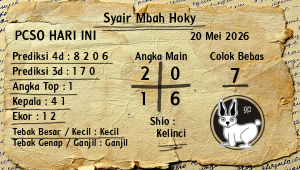 Prediksi Pcso