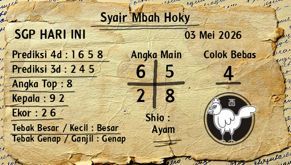 Prediksi SGP