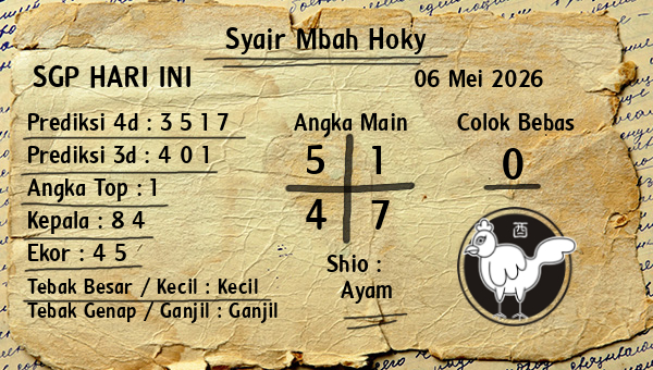 Prediksi SGP