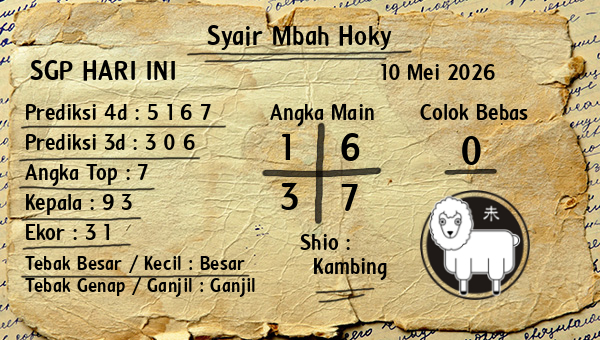 Prediksi SGP