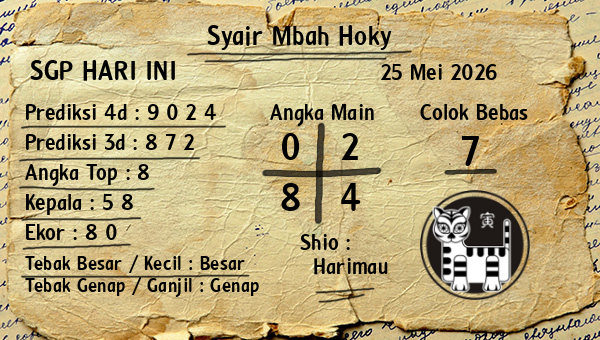 Prediksi SGP