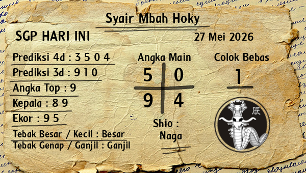 Prediksi SGP