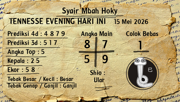 Prediksi Tennesse Evening