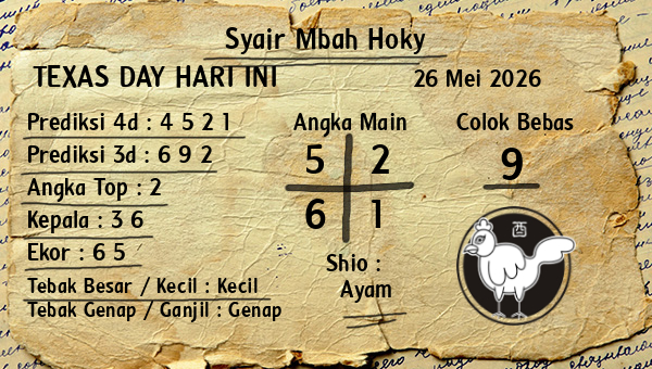 Prediksi Texas Day