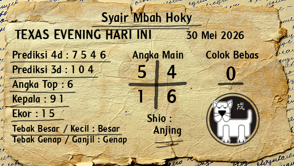 Prediksi Texas Evening