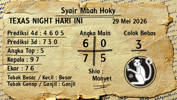 Prediksi Texas Night