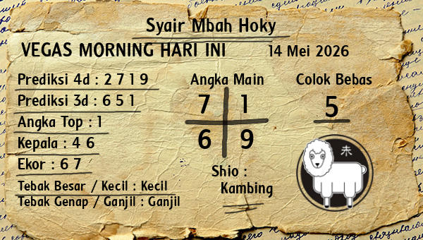 Prediksi Vegas Morning