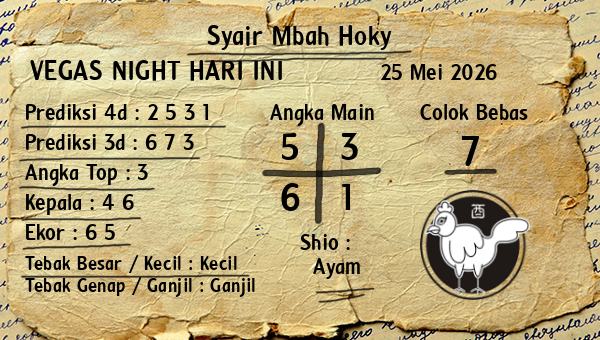 Prediksi Vegas Night