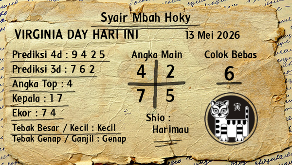 Prediksi Virginia Day