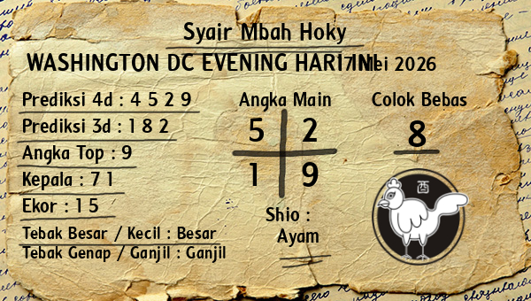 Prediksi Washington Dc Evening