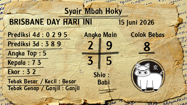 Prediksi Brisbane Day
