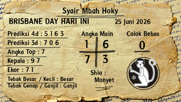 Prediksi Brisbane Day