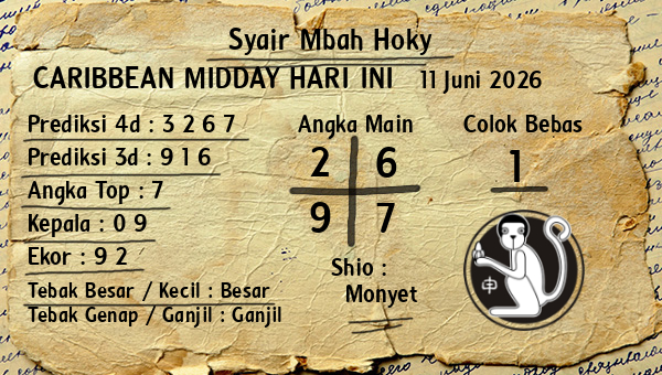 Prediksi Caribbean Midday
