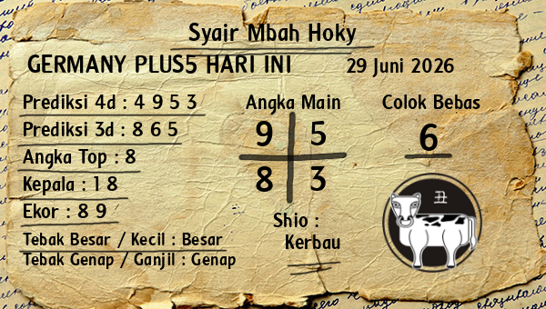 Prediksi Germany Plus5
