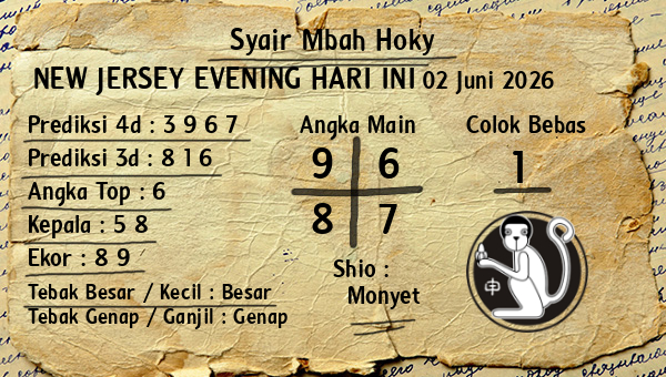 Prediksi New Jersey Evening