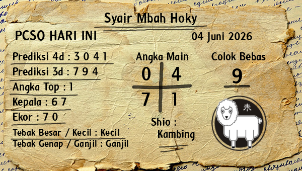 Prediksi Pcso