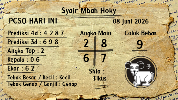 Prediksi Pcso