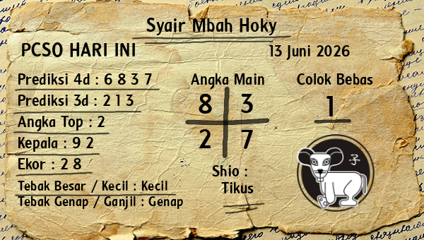 Prediksi Pcso