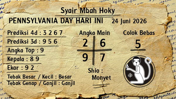 Prediksi Pennsylvania Day