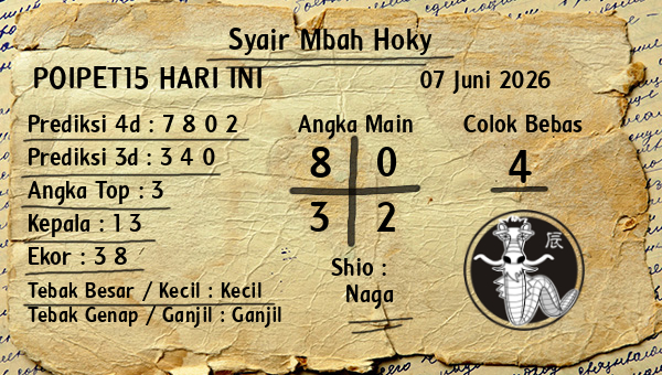 Prediksi Poipet15
