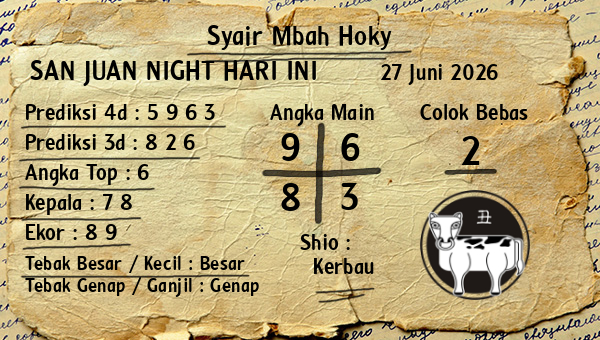 Prediksi San Juan Night