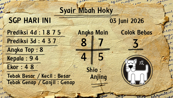 Prediksi SGP
