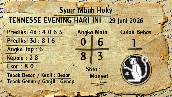 Prediksi Tennesse Evening