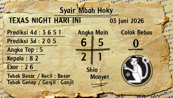 Prediksi Texas Night