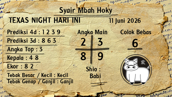 Prediksi Texas Night