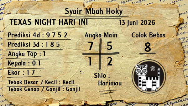 Prediksi Texas Night