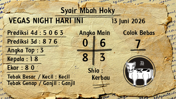 Prediksi Vegas Night